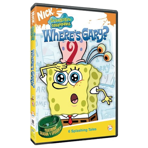 Spongebob Squarepants - Where's Gary? (DVD) NEW