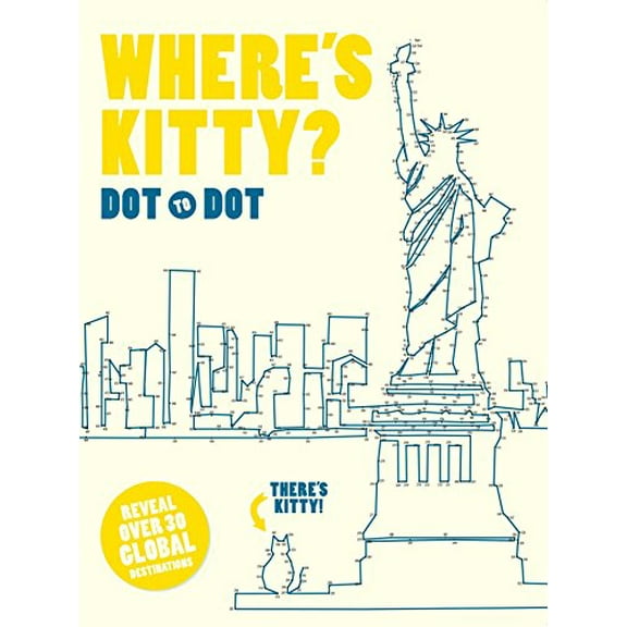Pre-Owned Where's Kitty? Dot-To-Dot (Paperback) by Editors Of Thunder Bay Press