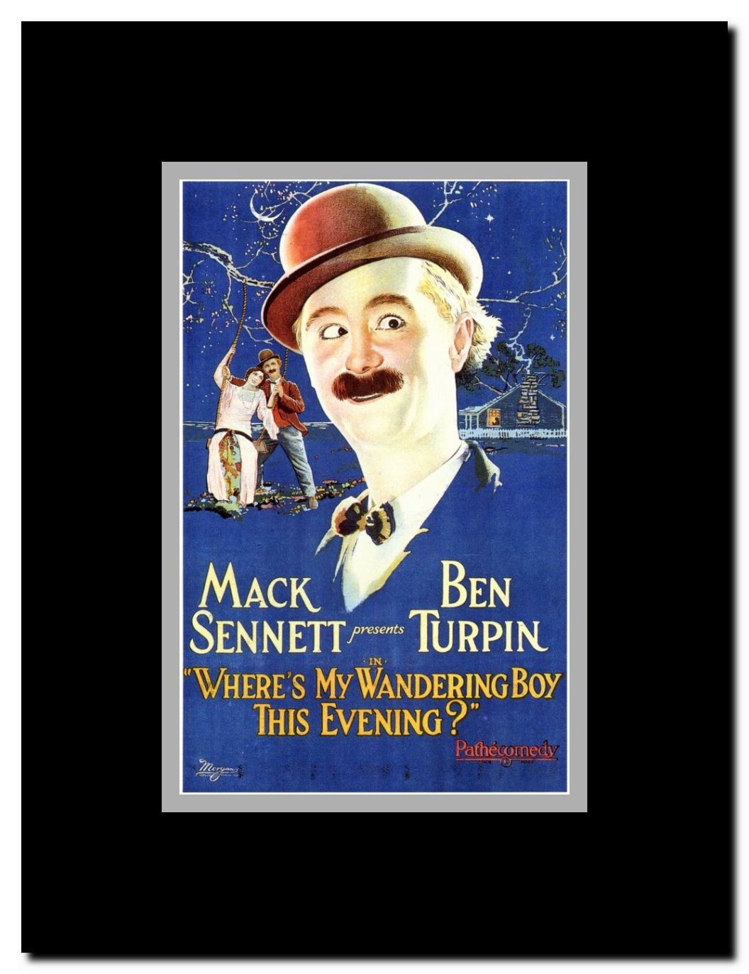 Where's My Wandering Boy This Evening? Framed Movie Poster