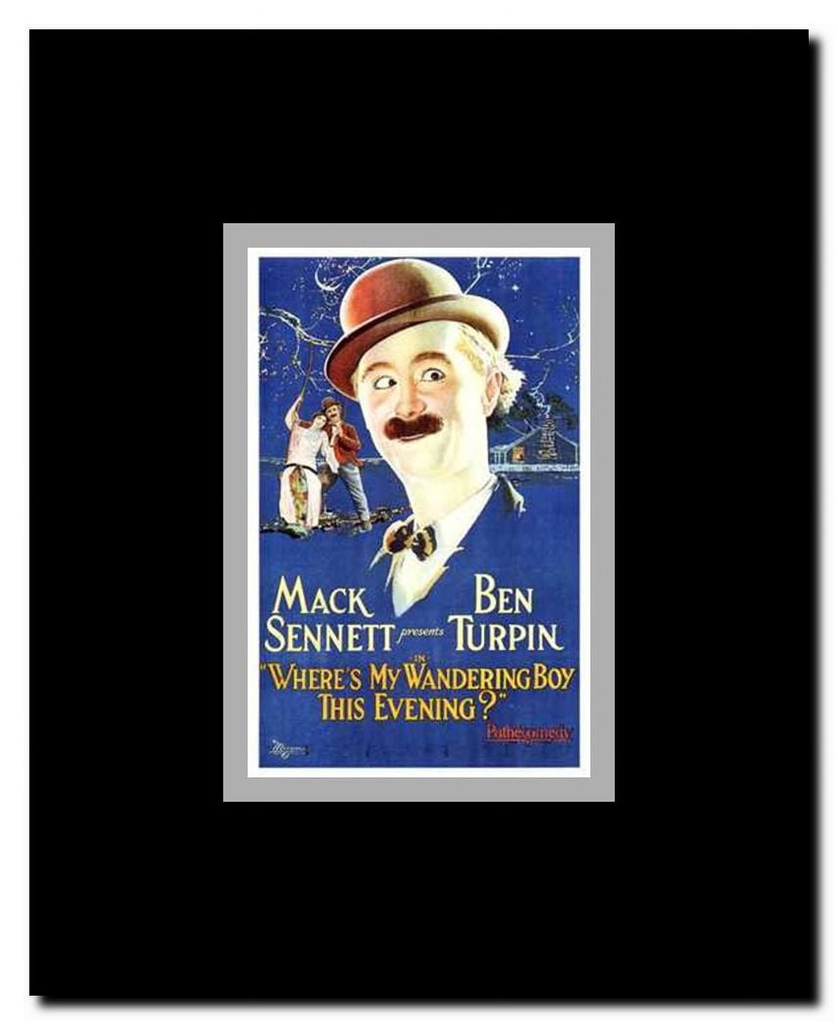 Where's My Wandering Boy This Evening Framed Movie Poster