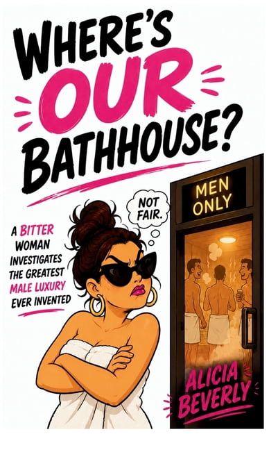 Where's OUR Bathhouse?: A Bitter Woman Investigates the Greatest Male Luxury Ever Invented, (Paperback)