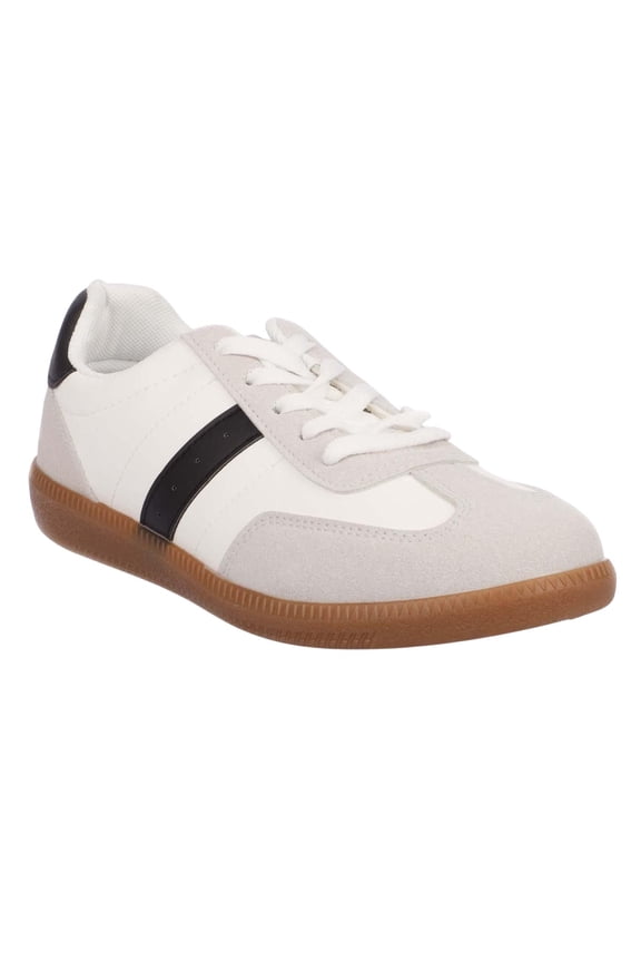Where�'s That From Womens Contrast Panel Sneakers