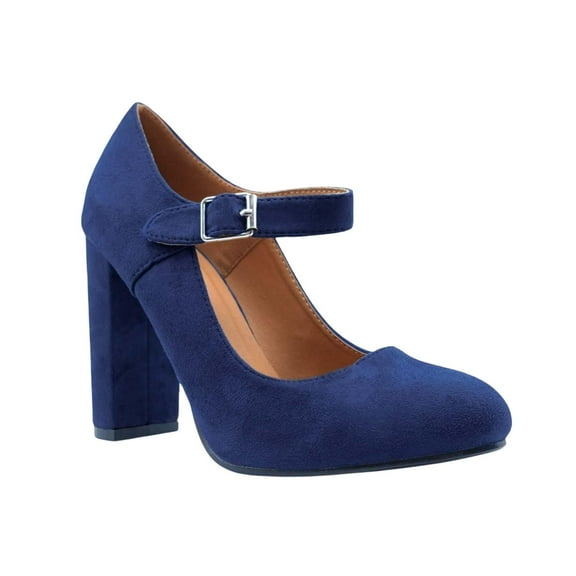 Where�'s That From Womens High Block Heel Pumps