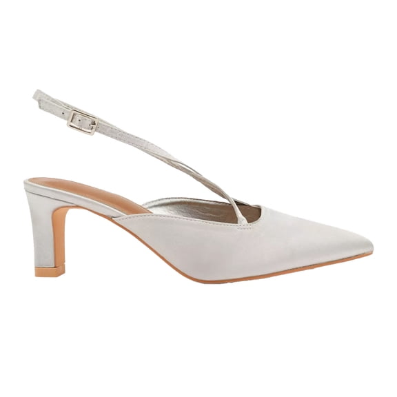 Where�'s That From Womens Serna Pointed Low Block Heel Shoes