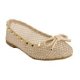 thumbnail image 1 of Where�'s That From Womens Studded Trim Mesh Ballet Flats, 1 of 3