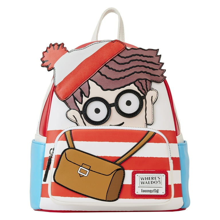 Where s Waldo Cosplay Loungefly Mini Backpack Walmart