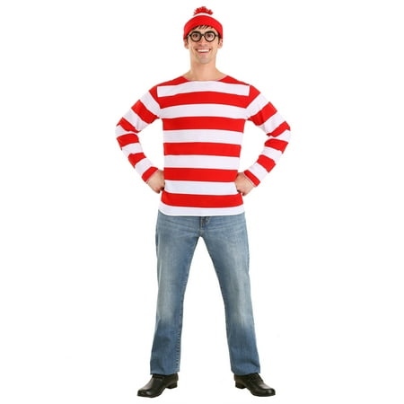 Where's Waldo Costume for Adults