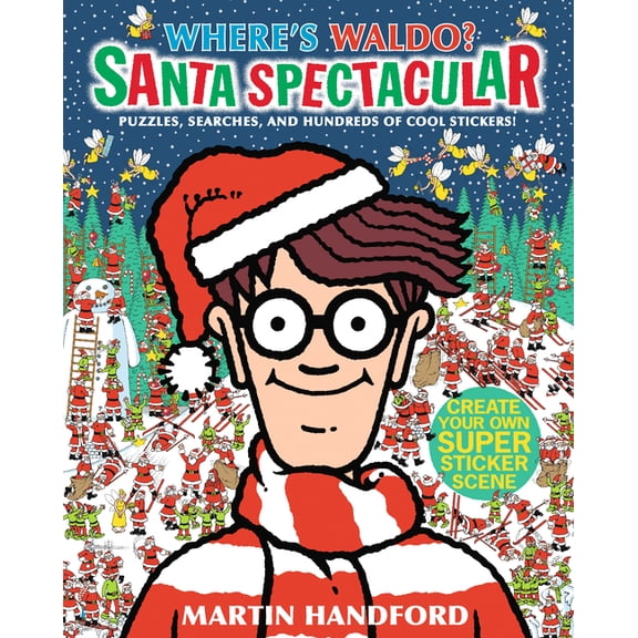 Where's Waldo? Santa Spectacular (Paperback)