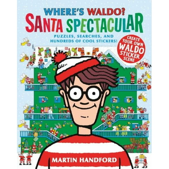 Where's Waldo? Santa Spectacular (Paperback)