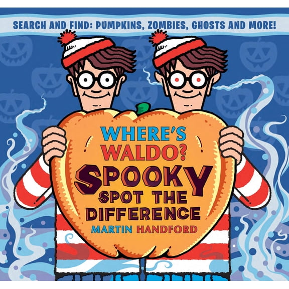 Where's Waldo? Spooky Spot the Difference (Hardcover)