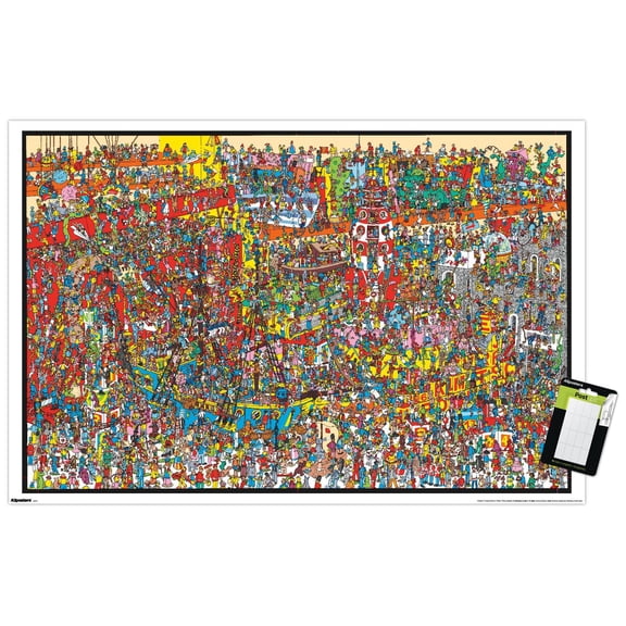 Where's Waldo? - Toys Toys Toys Wall Poster, 22.375" x 34"