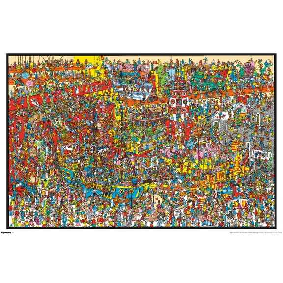 Where's Waldo? - Toys Toys Toys Wall Poster, 22.375" x 34"