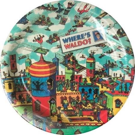 Where's Waldo? Vintage 1991 Small Paper Plates (8ct)