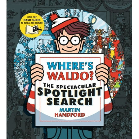 Martin Handford: Where's Waldo? the Spectacular Spotlight Search: (a Hidden Object Search-And-Find Puzzle Book with a Magic Flashlight to Reveal the Picture - a Perfect Gift and Travel Companion f...