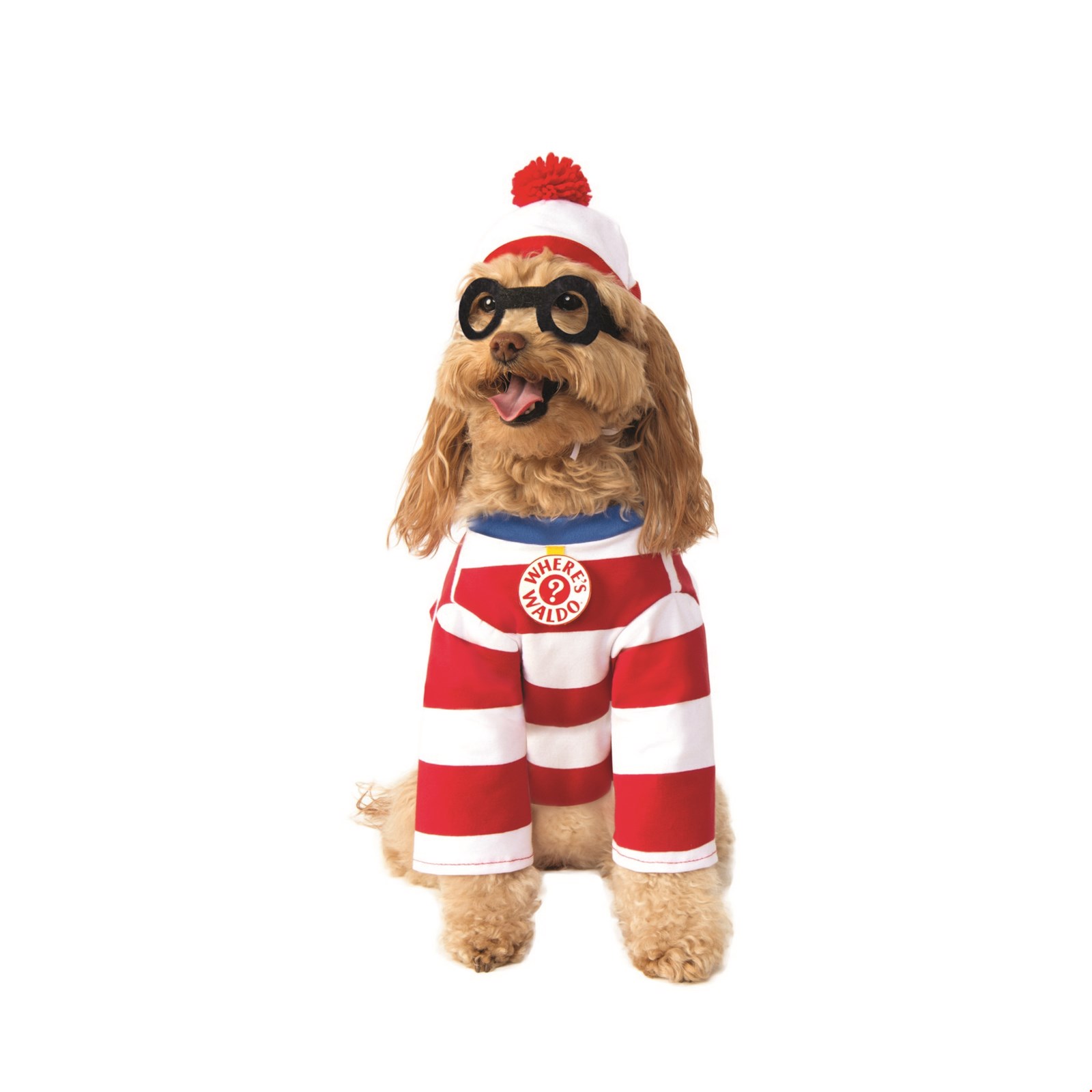 Where's Waldo Woof Dog Halloween Costume - image 1 of 4