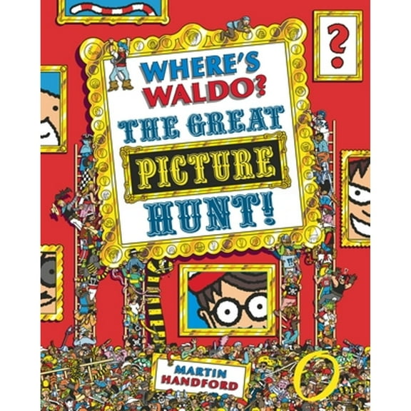 Pre-Owned Where's Waldo? the Great Picture Hunt: (A Hidden Object Activity Book Including Stickers, Spot-The-Difference Spreads, Search & Find Puzzles, & More - (Hardcover) 0763630438 9780763630430