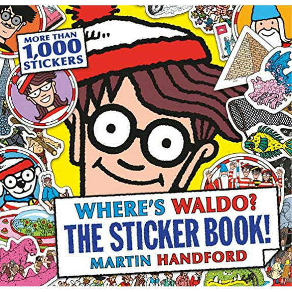 Pre-Owned Where's Waldo?: Where's Waldo? The Sticker Book! (Paperback)