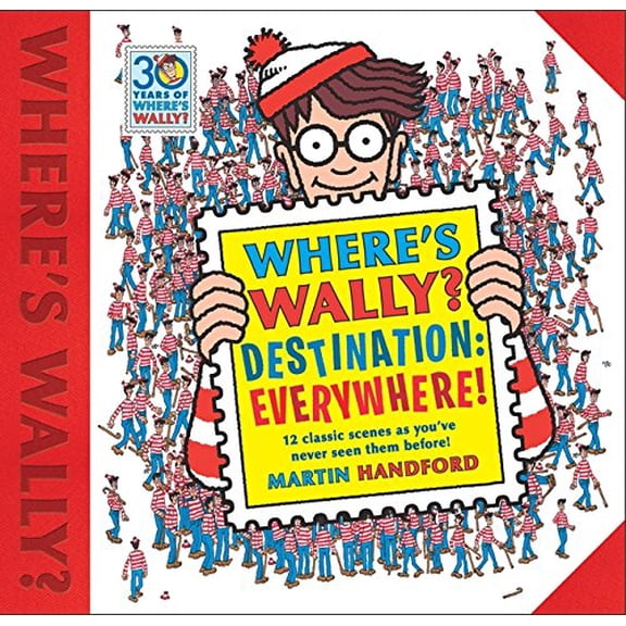 Pre-Owned Where's Wally? Destination: Everywhere!: 12 classic scenes as youve never seen them before! Paperback