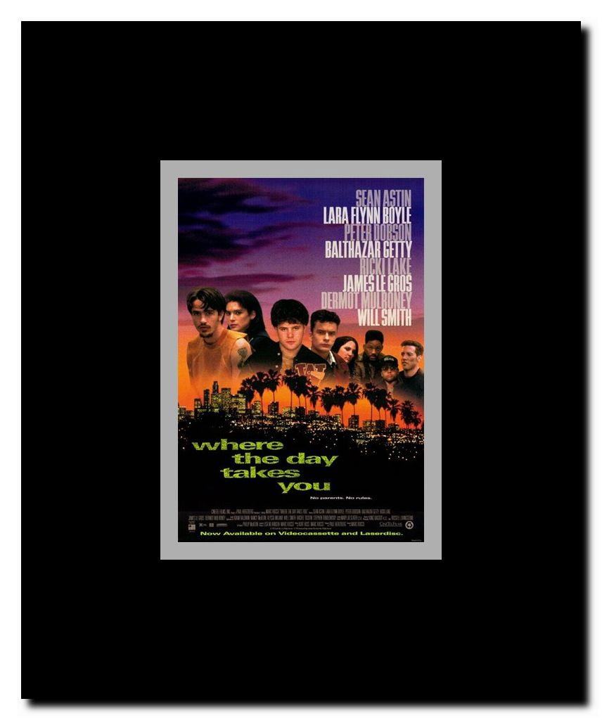 Where the Day Takes You Framed Movie Poster