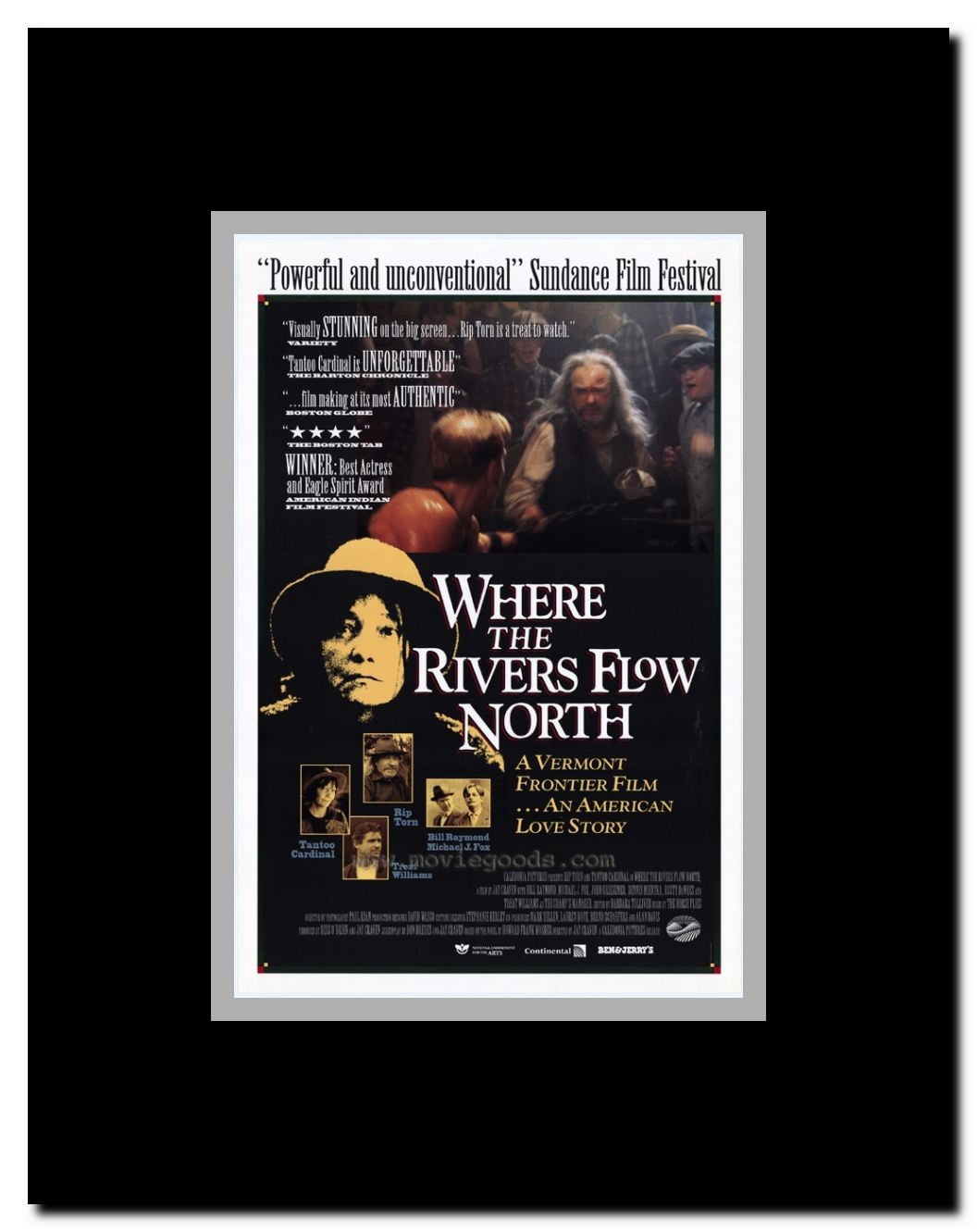Where the Rivers Flow North Framed Movie Poster