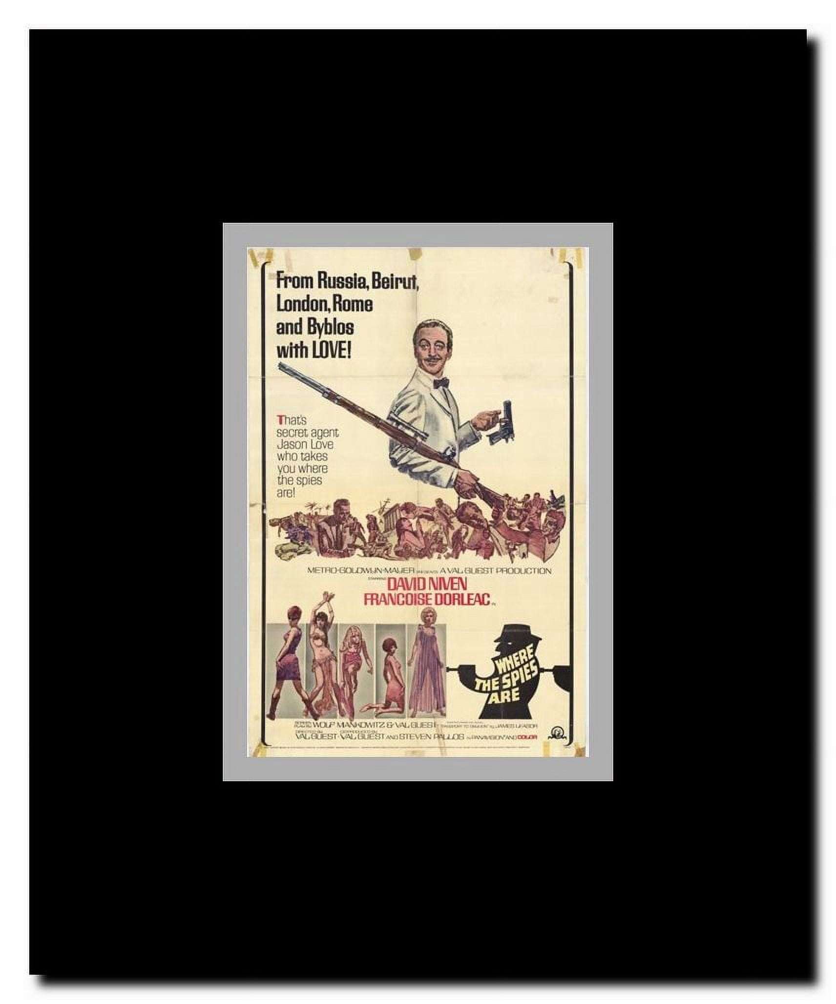 Where the Spies Are Framed Movie Poster