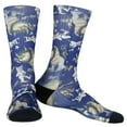 thumbnail image 1 of Where the Wild Things Are All-Over Design Men's Sublimated Mid-Calf Crew Socks, 1 of 5