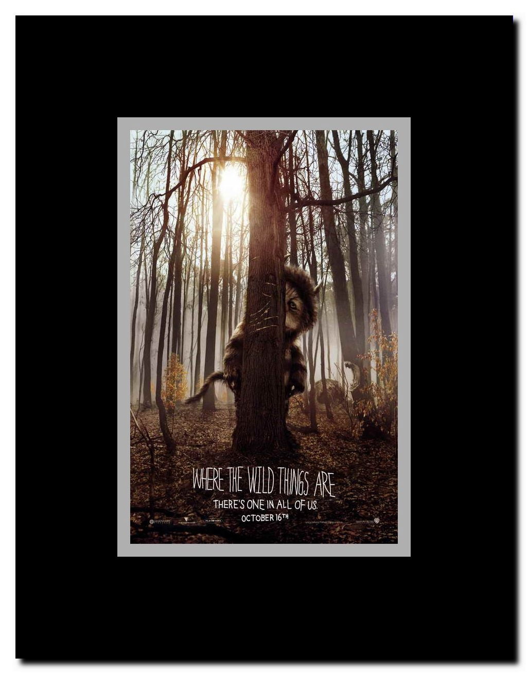 Where the Wild Things Are Framed Movie Poster