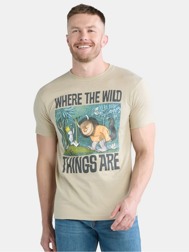 Where the Wild Things Are men's Graphic Tee - Sizes S-3XL
