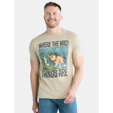 Where the Wild Things Are Men's & Big Men's Graphic Tee, Sizes S-3XL