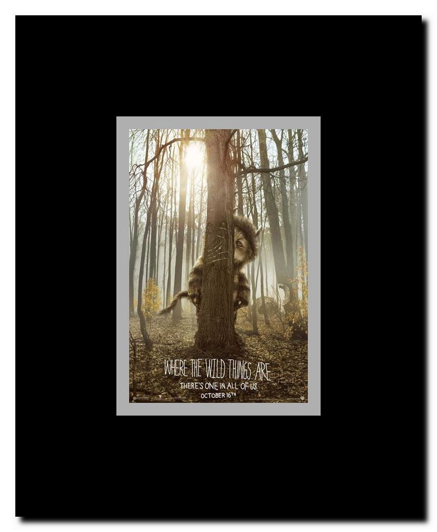 Where the Wild Things Are - style B Framed Movie Poster