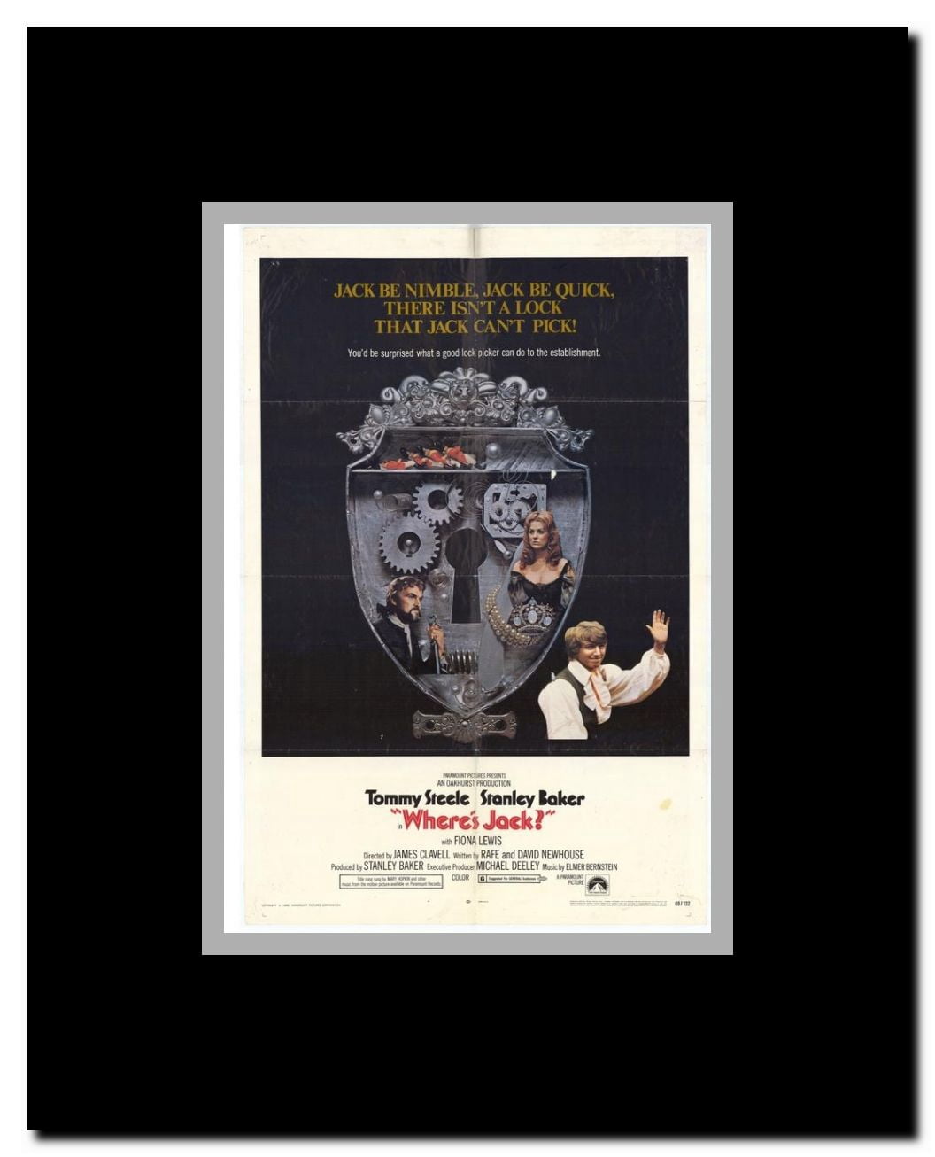 Wheres Jack Framed Movie Poster