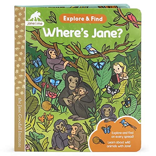 Pre-Owned Jane & Me Where's Jane? (the Jane Goodall Institute) (Board book) 1646380762 9781646380763