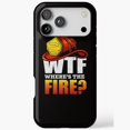 thumbnail image 1 of Wheres The Fire Firefighter Funny Humor iPhone Case 17 to 11 Pro Max, 1 of 2