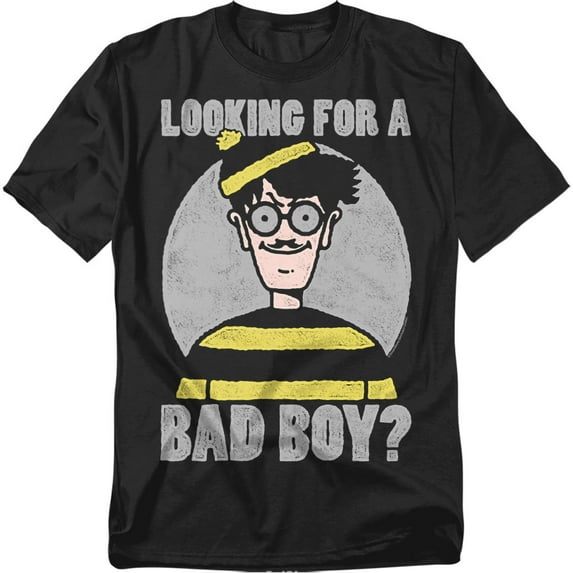 Wheres Waldo - Bad Boy - Short Sleeve Shirt - Small