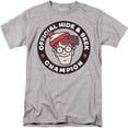 thumbnail image 1 of Wheres Waldo/Champion S/S Adult 18/1 Athletic Heather, 1 of 1