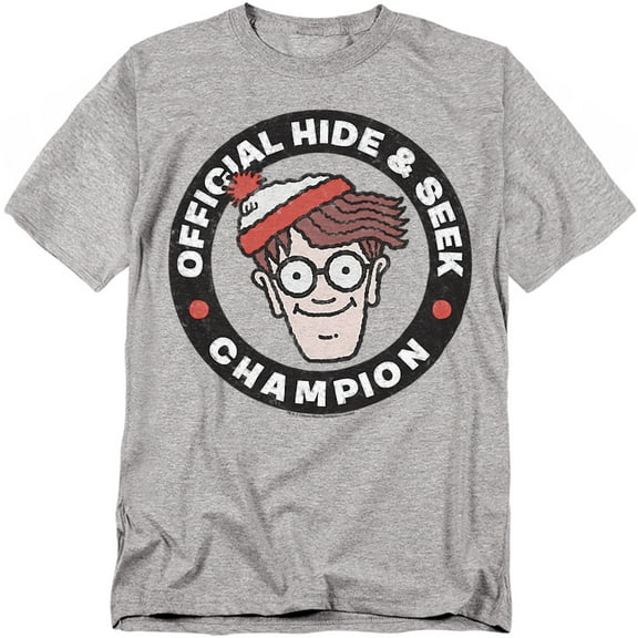 Wheres Waldo T-Shirt Champion Unisex Graphic Tee For Men & Women