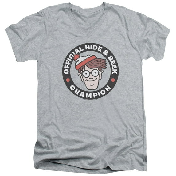 Wheres Waldo - Champion - Slim Fit V Neck Shirt - XX-Large