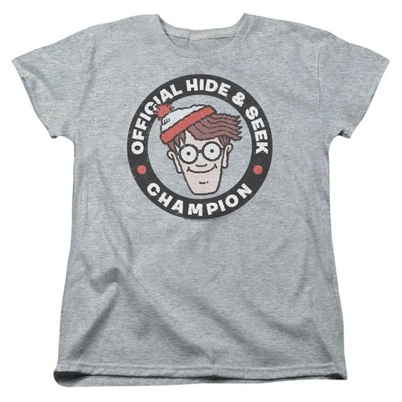 Wheres Waldo - Champion - Women's Short Sleeve Shirt - Small