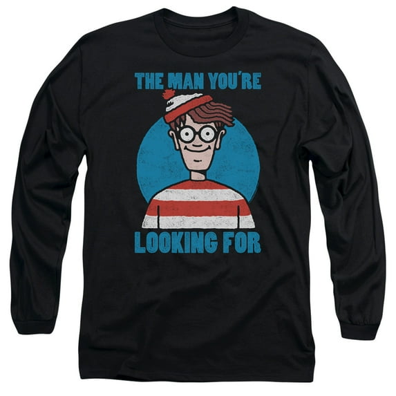 Wheres Waldo - Looking For Me - Long Sleeve Shirt - Small