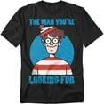 thumbnail image 1 of Wheres Waldo T-Shirt Looking For Me Unisex Graphic Tee For Men & Women, 1 of 7