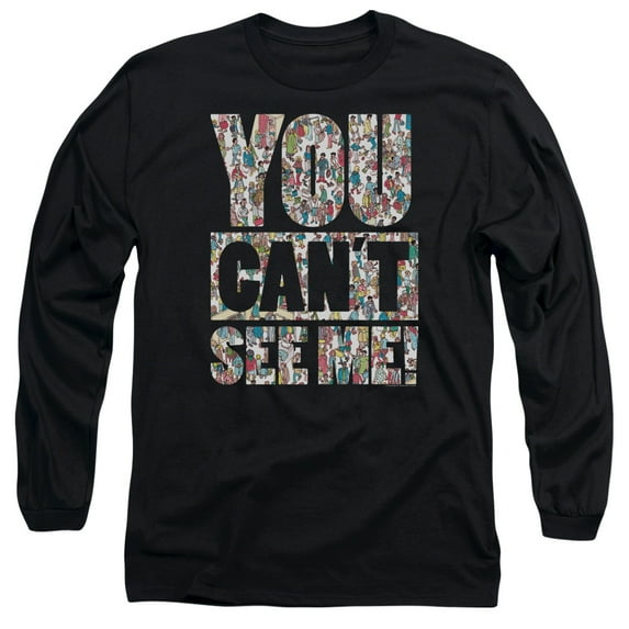 Wheres Waldo - See Me - Long Sleeve Shirt - Large