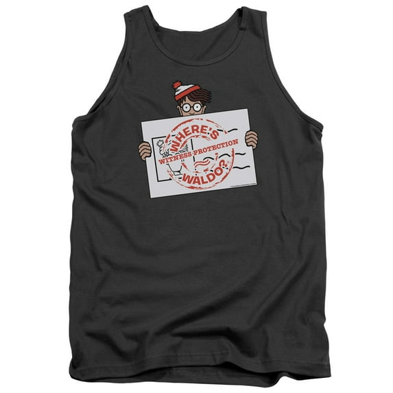 Wheres Waldo - Witness Protection - Tank Top - Small