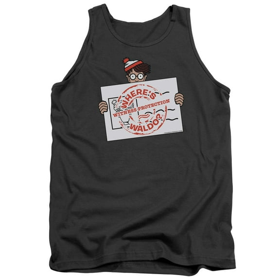 Wheres Waldo - Witness Protection - Tank Top - X-Large