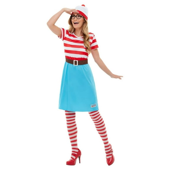 Smiffys Where Wally? Wenda Adult Costume Medium Female