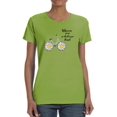 thumbnail image 1 of Wherever You Go Daisy Bicycle T-Shirt Women -Image by Shutterstock, Female XX-Large, 1 of 4