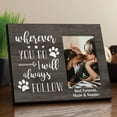 thumbnail image 1 of Wherever You Go Personalized Picture Pet Frame, 1 of 3
