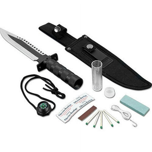 Whetstone Cutlery 6.75" Serrated Tactical Knife