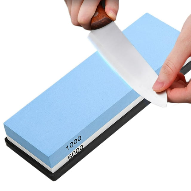 Whetstone Sharpening Stone Kit Dual Sided 1000/6000 Grit Professional