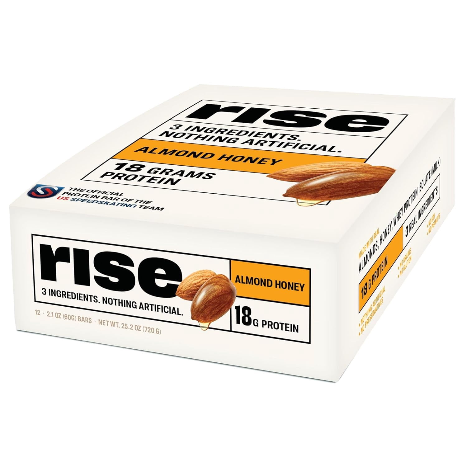 Whey Protein Bars Almond Honey Healthy Breakfast Bar & Protein