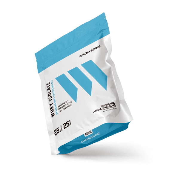 Whey Protein Isolate - Grass-Fed, With Added Digestive Enzymes - Chocolate Milkshake - 25 Servings
